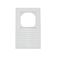 Kratka 175x295 mm PVC do pochłaniaczy z wejściem kwadratowym