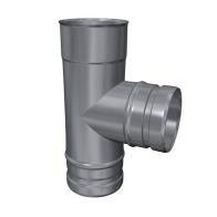 Trójnik 87° jednościenny MKKS Invest MK ŻARY  Ø 100mm