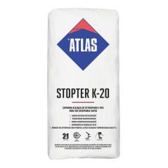 ATLAS STOPTER K-20 25kg zaprawa klejąca do styropianu i XPS oraz do zatapiania siatki