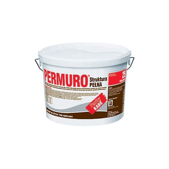 KABE tynk akrylowy Permuro, struktura baranek, 25kg