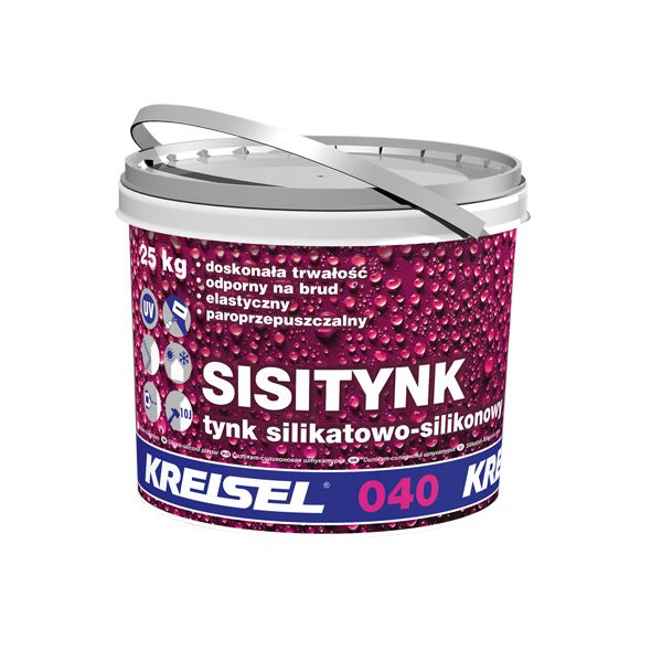 Tynk silikatowo-silikonowy Kreisel 040 SISITYNK, 25kg