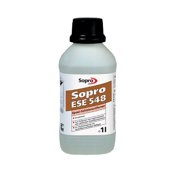 SOPRO środek do czyszczenia zabrudzeń z żywicy epoksydowej ESE 548, 250 ml