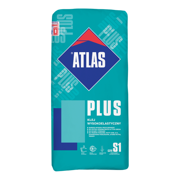 Elastyczny klej do płytek ATLAS PLUS, 25 kg