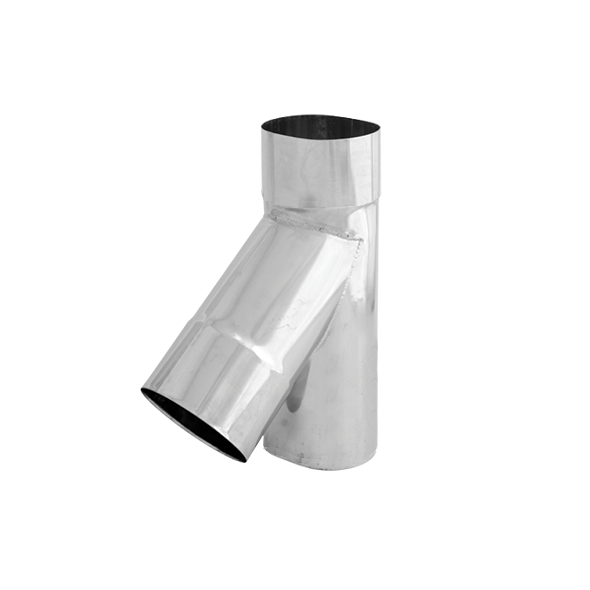 Trójnik 45° żaroodporny owalny SPIROFLEX 130x240mm gr.0,8mm